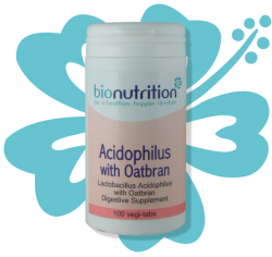 Bio Nutrition : Digestive Health : Acidophilus with Oatbran