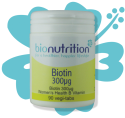 Bio Nutrition : Women's Health : Biotin 300µg