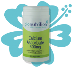 Bio Nutrition :  Antioxidant & Immune Boost : Calcium Ascorbate 500mg