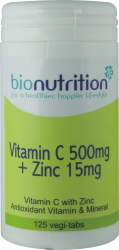 Vitamin C 500mg + Zinc 15mg - this is the alt text