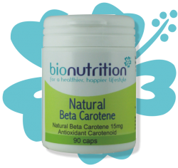 Natural Beta Carotene 15mg