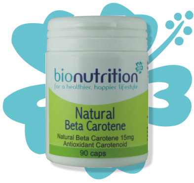 Natural Beta Carotene 15mg