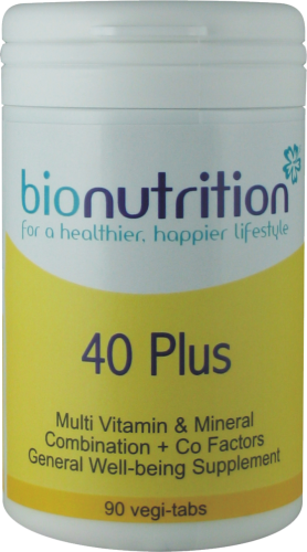 Bio Nutrition : General Wellbeing : 40 Plus
