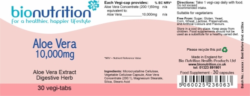 Aloe Vera 10,000mg