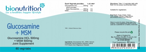 Glucosamine + MSM