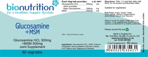 Glucosamine + MSM