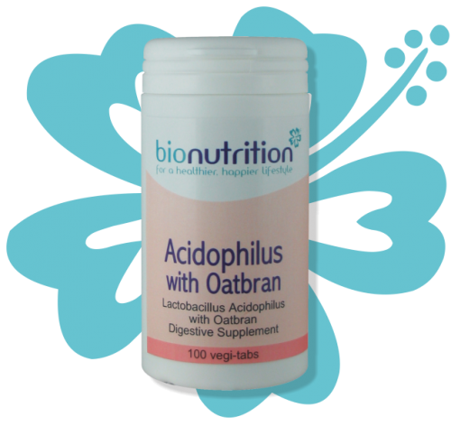 Bio Nutrition : Digestive Health : Acidophilus with Oatbran