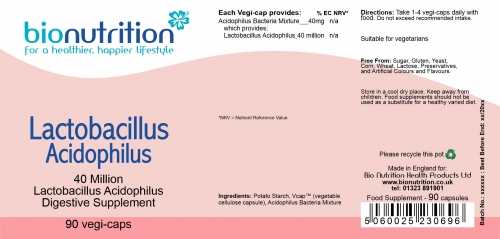 Lactobacillus Acidophilus