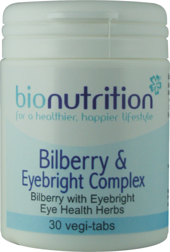 Bio Nutrition : Eye Health : Bilberry & Eyebright Complex