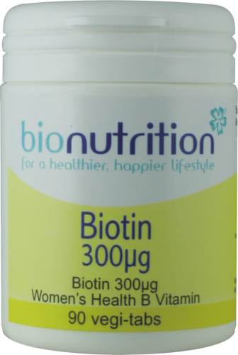 Bio Nutrition : Women's Health : Biotin 300µg