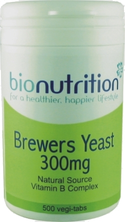 Bio Nutrition : General Wellbeing:  Brewers Yeast 300mg