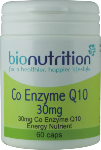 Bio Nutrition : Antioxidant & Immune Boost : Co Enzyme Q10 30mg (capsules)