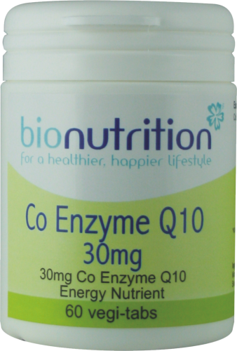 Bio Nutrition : Antioxidant & Immune Boost : Co Enzyme Q10 30mg (tablets)