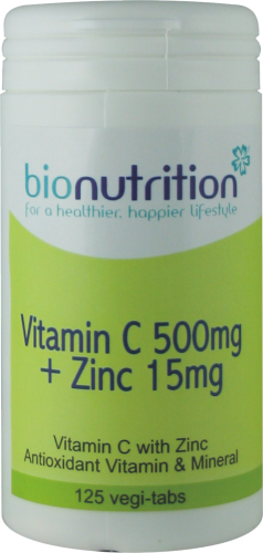 Vitamin C 500mg + Zinc 15mg