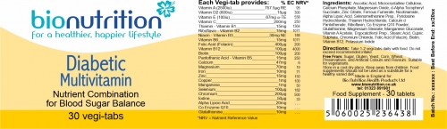 Diabetic Multivitamin