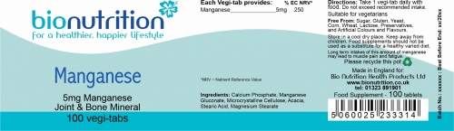 Manganese 5mg