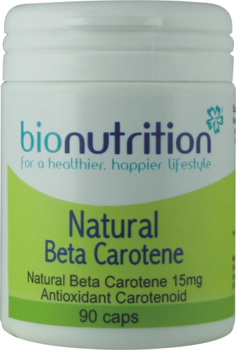 Natural Beta Carotene 15mg